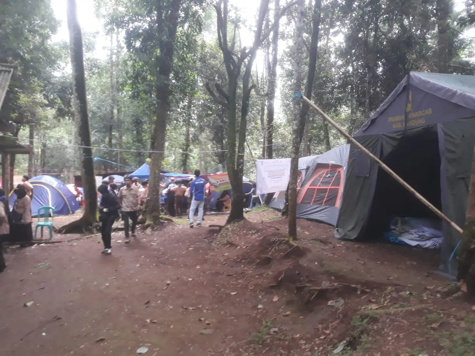 Group camping
